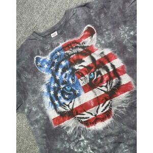 Delta T‎ Shirt Men's 2XL American flag tiger pro weight tag